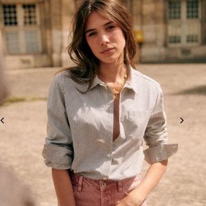 Sezane Tomboy Shirt, size 34
